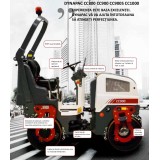 Cilindru compactor tandem CC900S Plus DYNAPAC, latime tambur 900mm, greutate 1660kg, productie SUEDIA