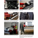 Cilindru compactor tandem CC1300 Combi Plus DYNAPAC, latime tambur 1300mm, greutate 3750kg, productie SUEDIA