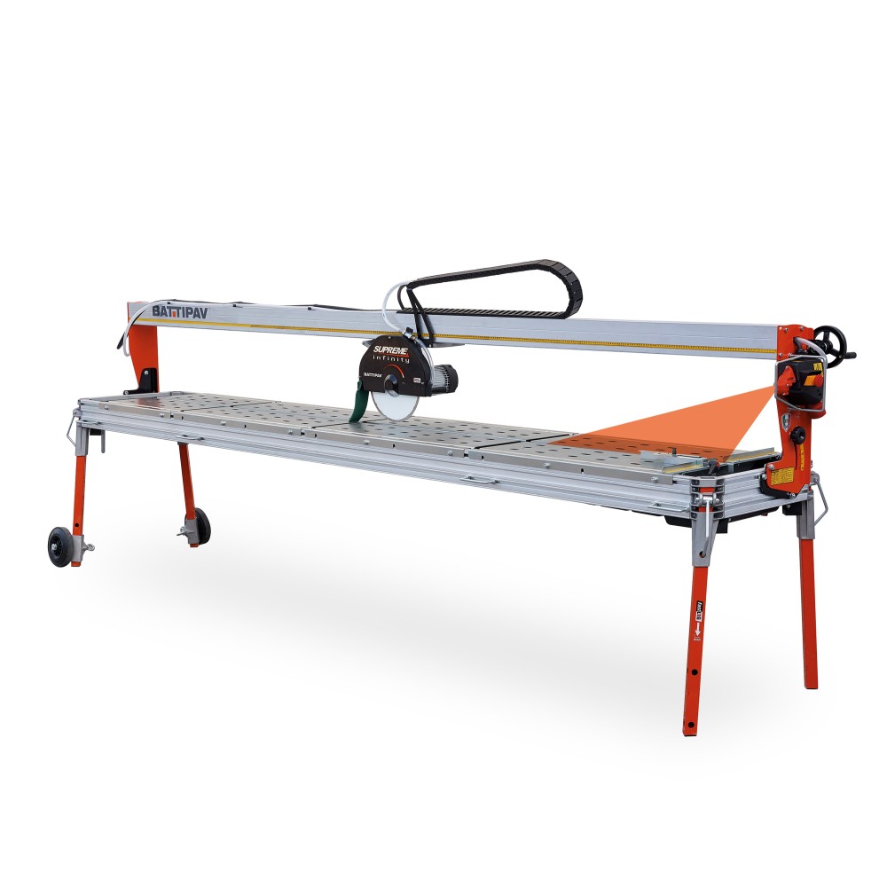 Masa de Taiat gresie, granit, marmura BATTIPAV SUPREME 320S, Lungime taiere 3200mm, disc 300mm