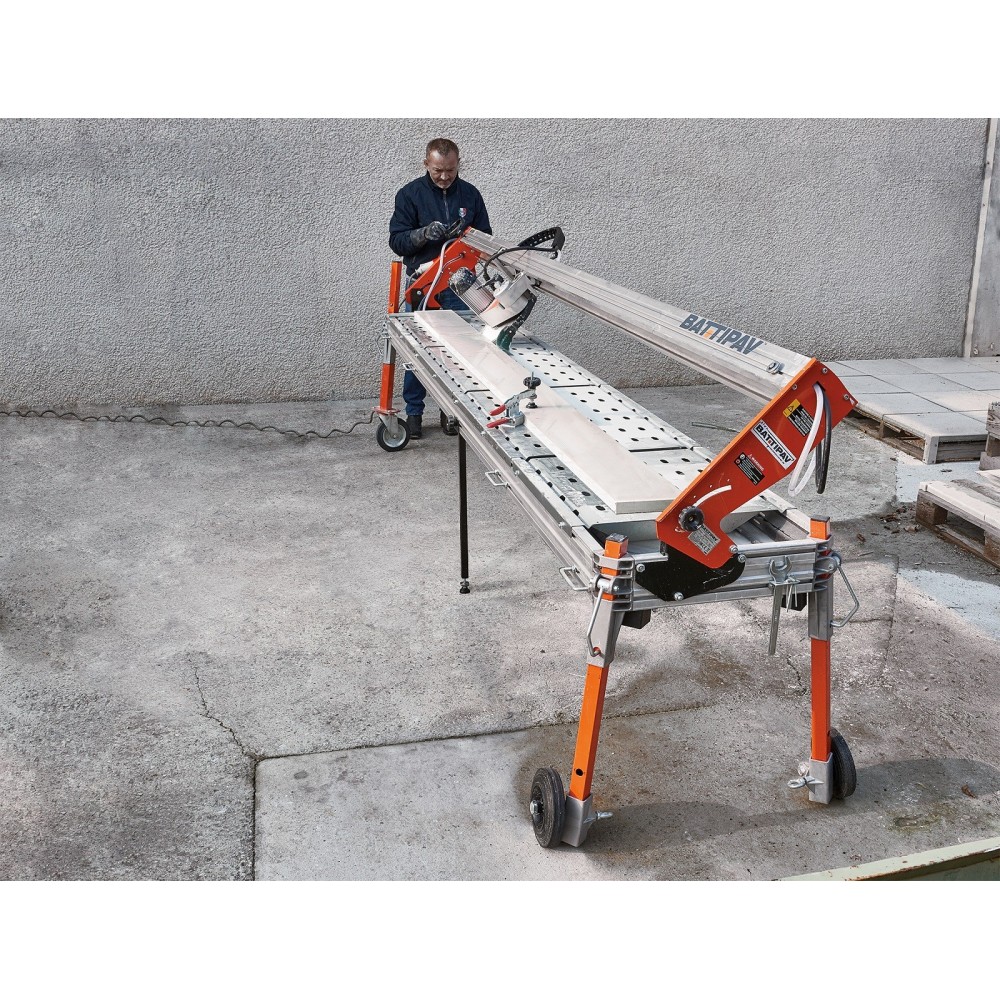 Masa de Taiat gresie, granit, marmura BATTIPAV SUPREME 320S, Lungime taiere 3200mm, disc 300mm