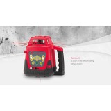 Nivela laser rotativa orizontala si verticala uniLASER AHV BMI, diametru de lucru 300m, precizie ±3mm/30m