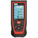Telemetru LDM60 BMI, lungime maxima de masurare 60m, functie Bluetooth