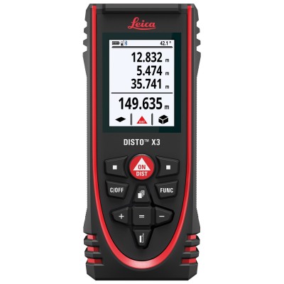 Telemetru laser Leica DISTO X3, lungime maxima de masurare 150m