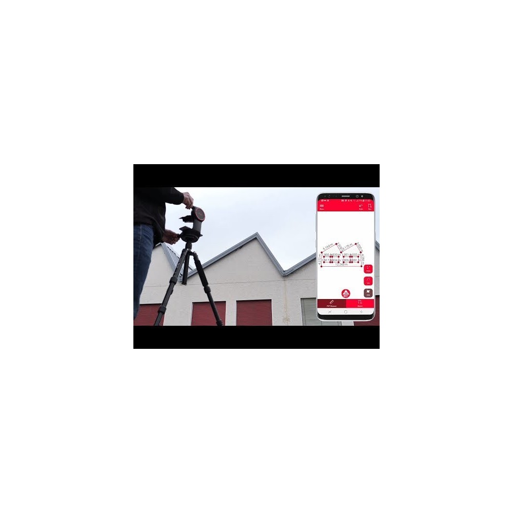Telemetru laser Leica DISTO X4, lungime maxima de masurare 150m