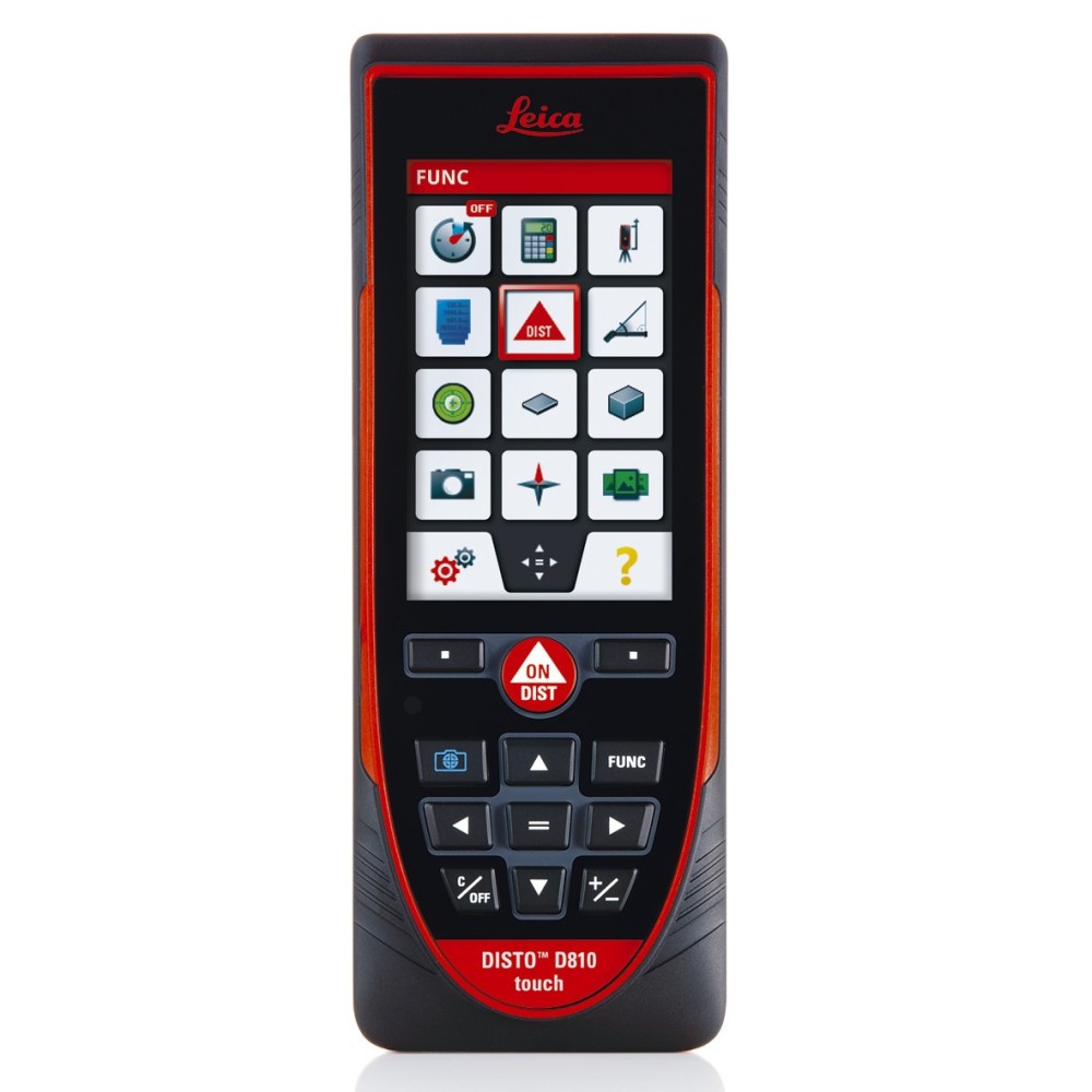 Telemetru laser Leica DISTO D810 touch, lungime maxima de masurare 200m