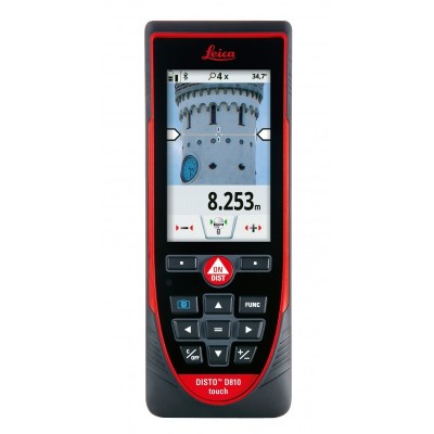 Telemetru laser Leica DISTO D810 touch, lungime maxima de masurare 200m