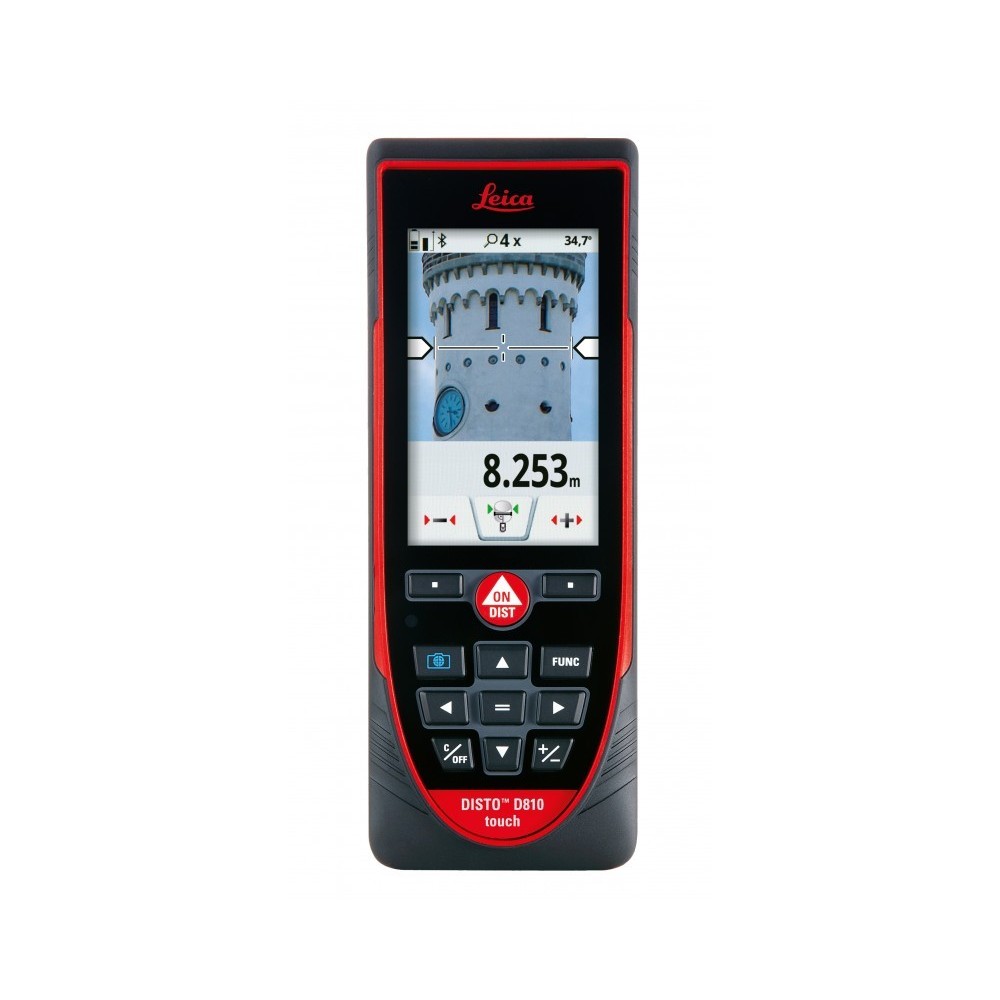 Telemetru laser Leica DISTO D810 touch, lungime maxima de masurare 200m