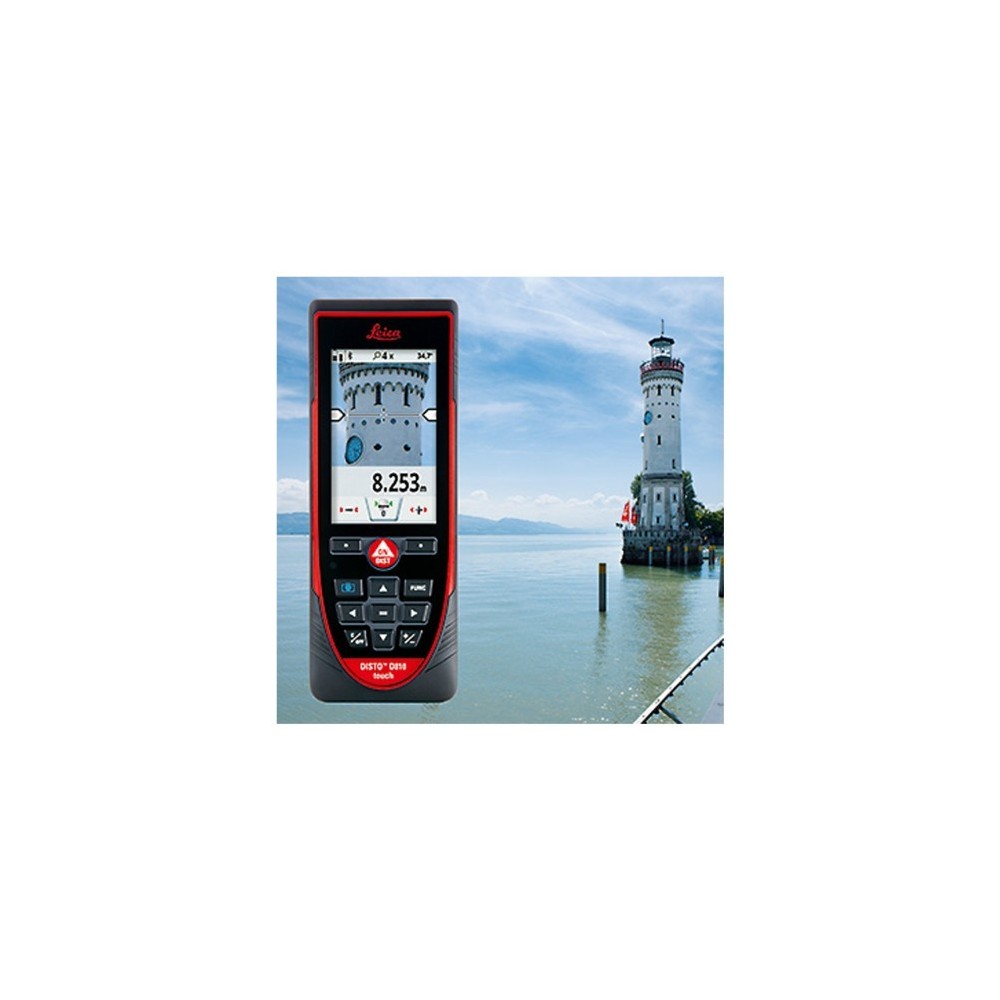 Telemetru laser Leica DISTO D810 touch, lungime maxima de masurare 200m