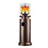 Incalzitor de terasa pe GPL seria LODGE putere calorica 11kW, culoare gri