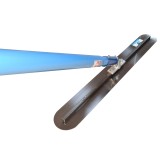 Gletiera de finisare FRESNO-LATERAL cu sistem prindere, adaptor, maner 1,8m si profil de OTEL 900x120mm