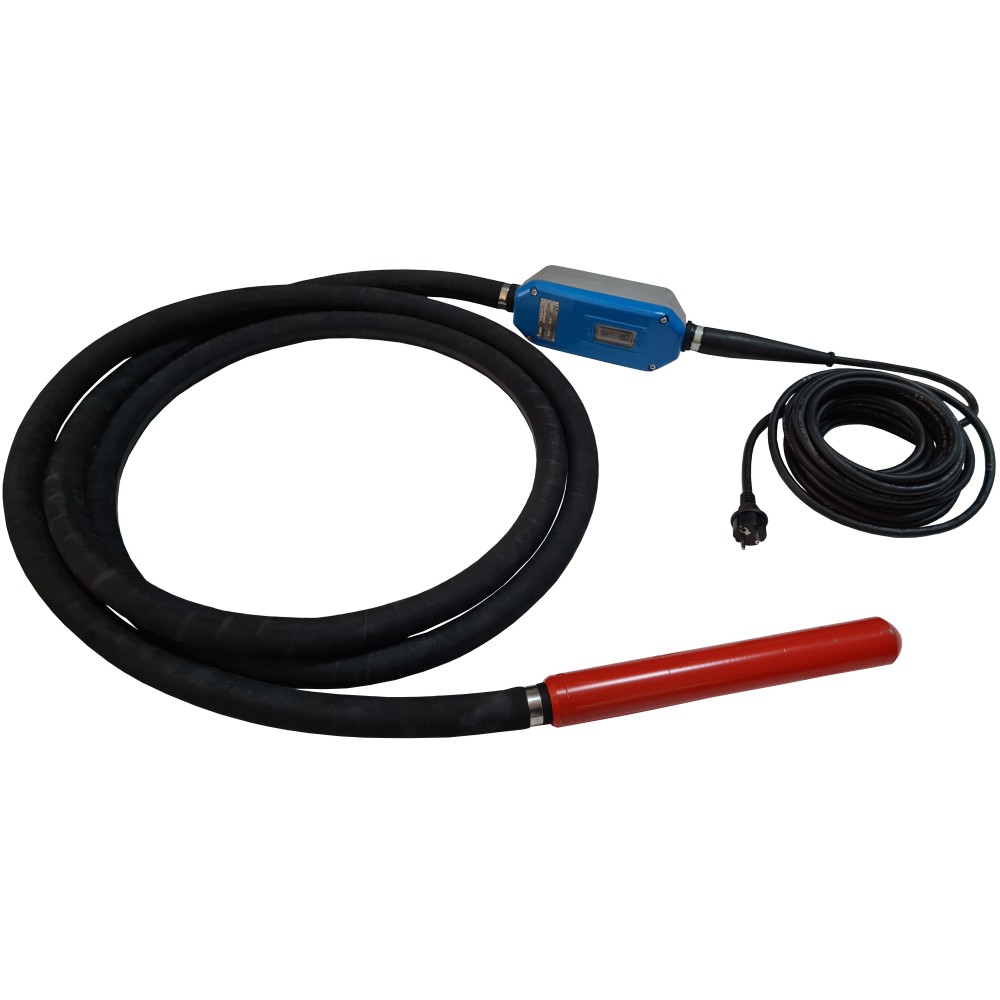 Vibrator beton de inalta frecventa VEMAX 50 STRONG, diametru cap vibrare 50mm, tensiune alimentare 230V
