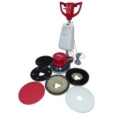 Monodisc SWISSVAC SWF005 cu PAD Alb 1100W pentru Gresie și PVC