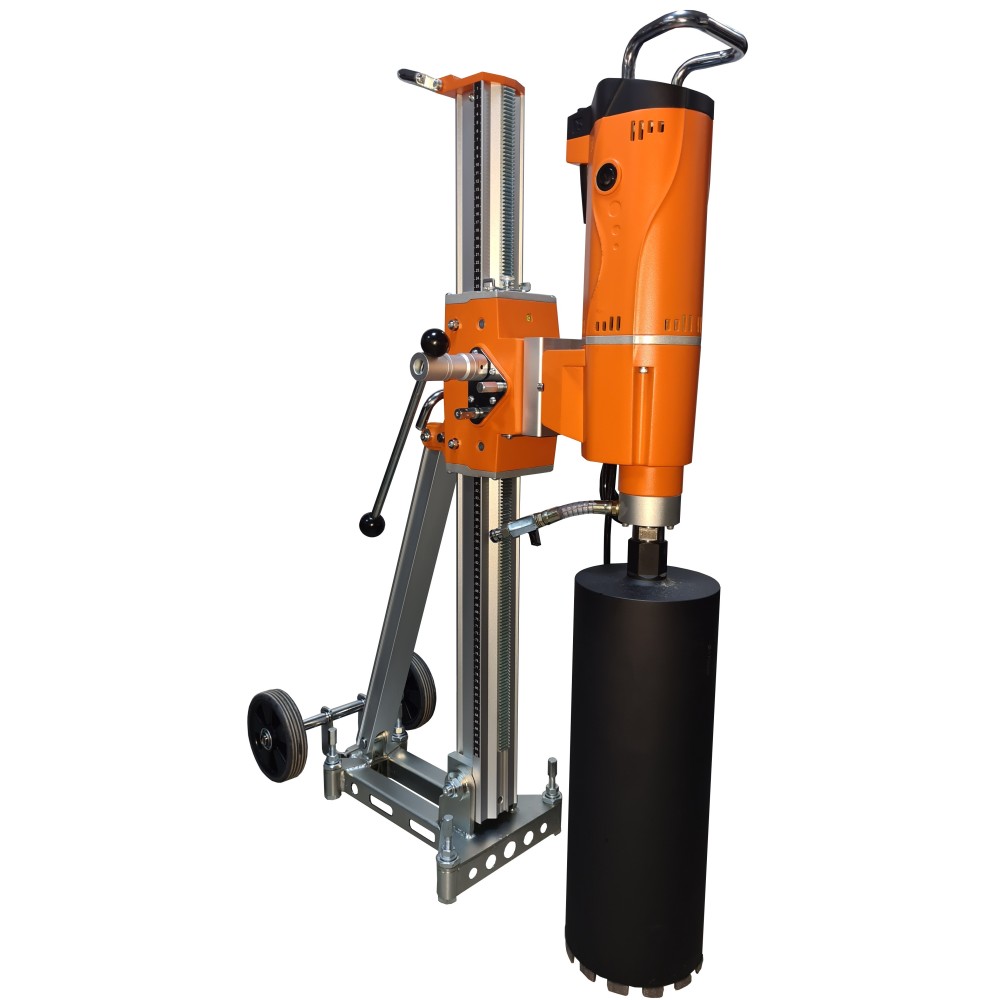 Masina de carotat DMP-352 si stativ DSP-352 BERGER, putere 3.300W, 230V, diametru maxim de carotare 400mm