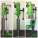 Masina de carotat BDK2 Plus si stativ DRILL14 ECO Dr.SCHULZE, putere 2.000W, 230V, diametru maxim de carotare 160mm