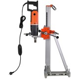 Masina de carotat DMP-162D si stativ DSP-162 BERGER, putere 2.200W, 230V, diametru maxim de carotare 162mm