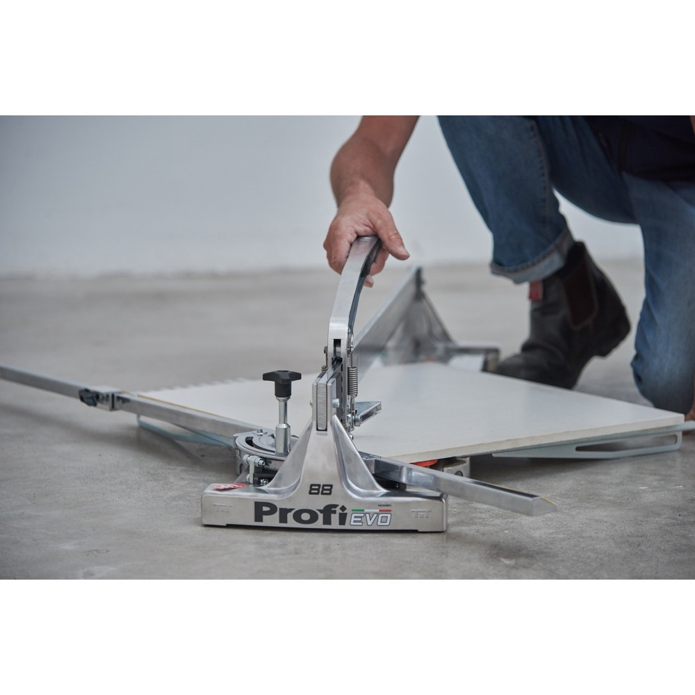 Masina manuala de taiat placi ceramice BATTIPAV, model PROFI EVO63, lungime taiere 630mm, greutate 9,5kg