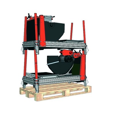 Masina de taiat caramida EXPERT 700 BATTIPAV, lungime taiere 550mm, disc 700mm, adancime 270mm, alimentare 400V