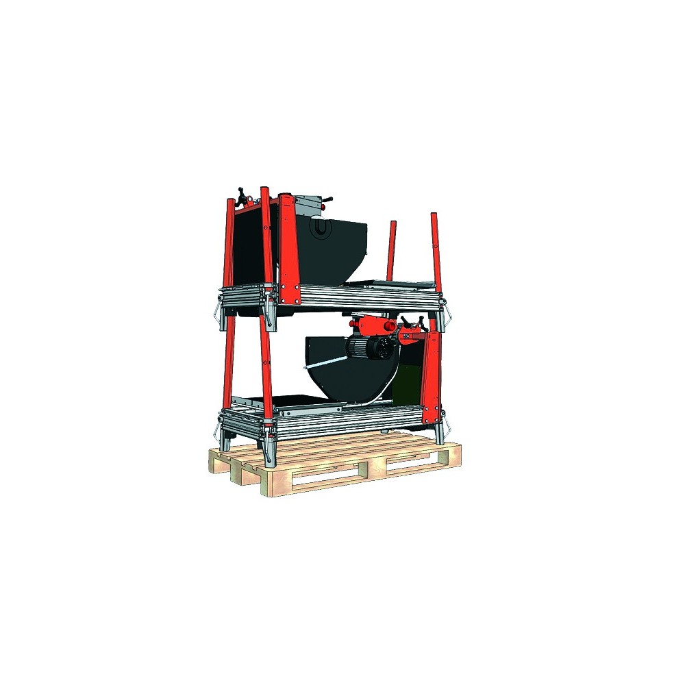 Masina de taiat caramida EXPERT 700 BATTIPAV, lungime taiere 550mm, disc 700mm, adancime 270mm, alimentare 400V