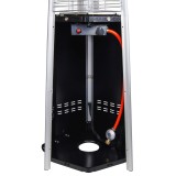 Incalzitor de terasa hexagonal PARASOL FL199 tip piramida pe GPL, 13kW