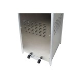 Incalzitor de terasa tip piramida pe GPL seria LOUXOR, putere 13kW, INOX