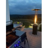 Incalzitor de terasa cilindric PARASOL FL145 pe GPL, putere 14kW