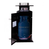 Incalzitor de terasa patrat PARASOL FL175 pe GPL, putere 14kW