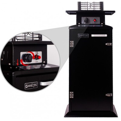 Incalzitor de terasa patrat PARASOL FL175 pe GPL, putere 14kW