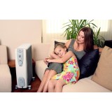 Calorifer electric cu ulei TESY CB 2009 E01R, 9 elementi, putere 2000W