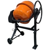 Betoniera CM120L STARMIX, volum cuva 120 litri, putere motor 550W, bobinaj motor cupru, alimentare 230V, greutate 44kg
