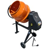 Betoniera CM120L STARMIX, volum cuva 120 litri, putere motor 550W, bobinaj motor cupru, alimentare 230V, greutate 44kg