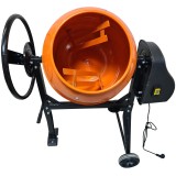 Betoniera CM120L STARMIX, volum cuva 120 litri, putere motor 550W, bobinaj motor cupru, alimentare 230V, greutate 44kg