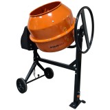 Betoniera CM160L STARMIX, volum cuva 160 litri, putere motor 650W, bobinaj motor cupru, alimentare 230V, greutate 53kg