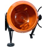 Betoniera CM160L STARMIX, volum cuva 160 litri, putere motor 650W, bobinaj motor cupru, alimentare 230V, greutate 53kg