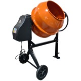 Betoniera CM180L STARMIX, volum cuva 180 litri, putere motor 650W, bobinaj motor cupru, alimentare 230V, greutate 54kg