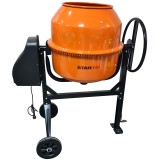 Betoniera CM200L STARMIX, volum cuva 200 litri, putere motor 850W, bobinaj motor cupru, alimentare 230V, greutate 57kg