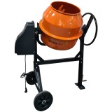 Betoniera CM140L STARMIX, volum cuva 140 litri, putere motor 550W, bobinaj motor cupru, alimentare 230V, greutate 52kg