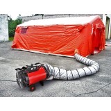 Tun de caldura electric D15i CALORE, putere calorica 15kW, tensiune 400V, debit aer 2000mcb, carcasa inox