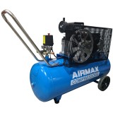 Compresor de aer ZA65-100L AIRMAX, debit aer aspirat 386 l/min, capacitate butelie 100 L, presiune 8bar, 230V