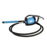 Vibrator beton DINGO ENAR cu ax flexibil de 4m si cap vibrare 25/38/48/58mm, alimentare 220V