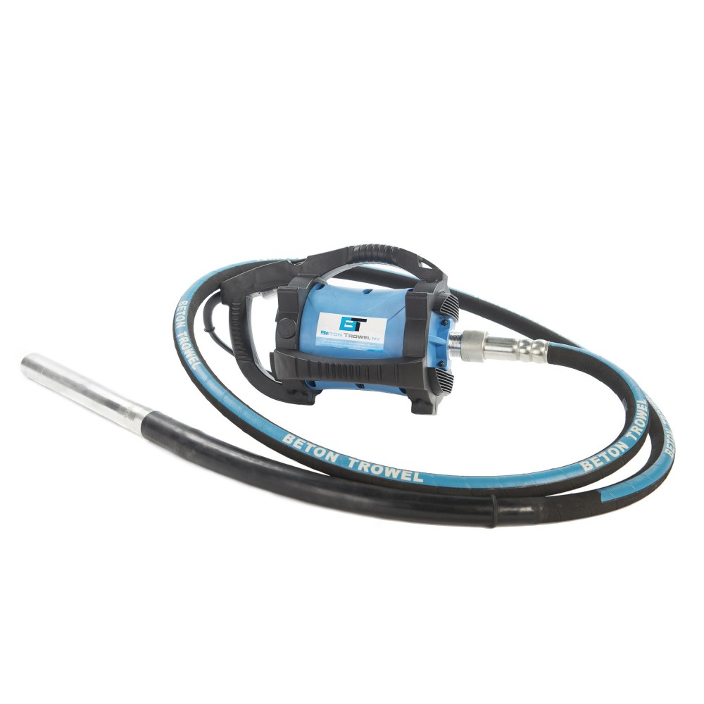 Vibrator beton DINGO ENAR cu ax flexibil de 4m si cap vibrare 25/38/48/58mm, alimentare 220V