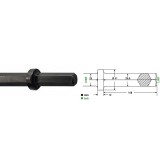 Spit pentru ciocan pneumatic, prindere 25x108mm, marca SOLIDA, GERMANIA