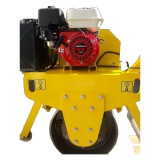 Rulou vibrocompactor STRONG cu latimea tamburului 600mm, motor Honda GX160, putere 5,5CP, greutate 305kg