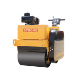 Cilindru compactor manual STRONG 550kg cu latimea tamburului 600mm, motor Honda GX270, putere 9,0CP