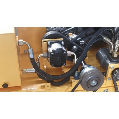 Cilindru compactor manual STRONG 550kg cu latimea tamburului 600mm, motor Honda GX270, putere 9,0CP