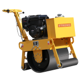 Rulou vibrocompactor STRONG cu latimea tamburului 450mm, motor Honda GX160, putere 5,5CP, greutate 200kg