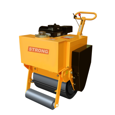 Rulou vibrocompactor STRONG cu latimea tamburului 450mm, motor Honda GX160, putere 5,5CP, greutate 200kg