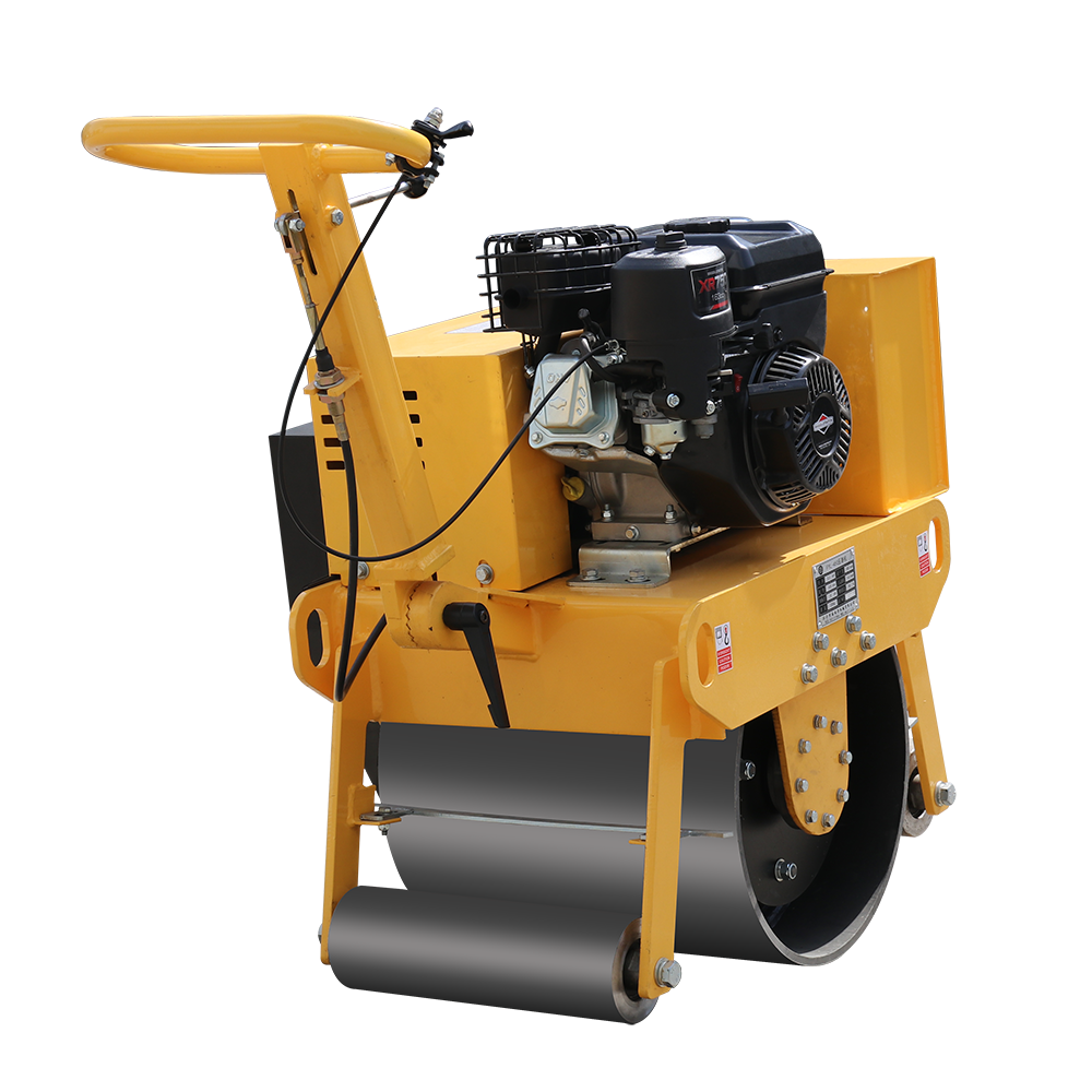 Rulou vibrocompactor STRONG cu latimea tamburului 450mm, motor Honda GX160, putere 5,5CP, greutate 200kg