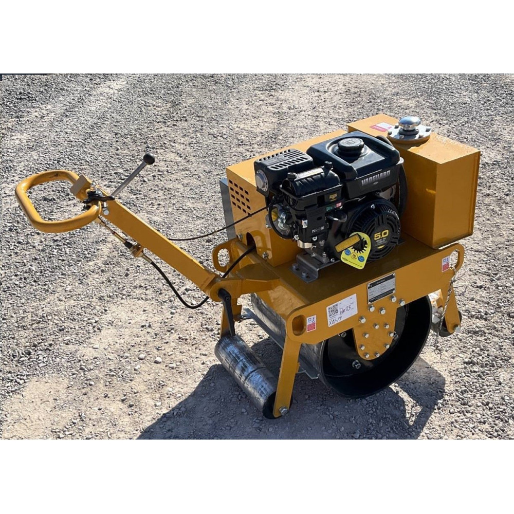 Rulou vibrocompactor STRONG cu latimea tamburului 450mm, motor Honda GX160, putere 5,5CP, greutate 200kg