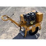 Rulou vibrocompactor STRONG cu latimea tamburului 450mm, motor Honda GX160, putere 5,5CP, greutate 200kg