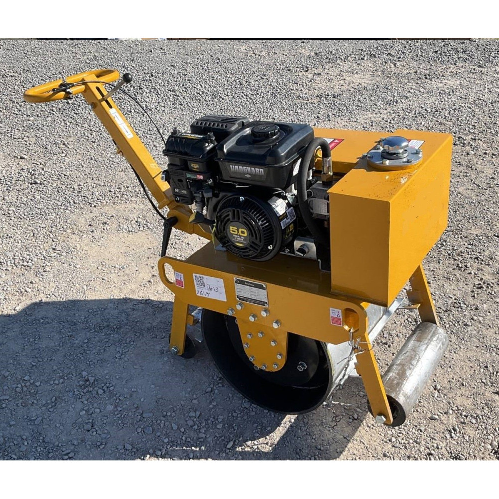 Rulou vibrocompactor STRONG cu latimea tamburului 450mm, motor Honda GX160, putere 5,5CP, greutate 200kg